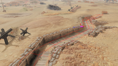 Deforming Terrain Along Splines